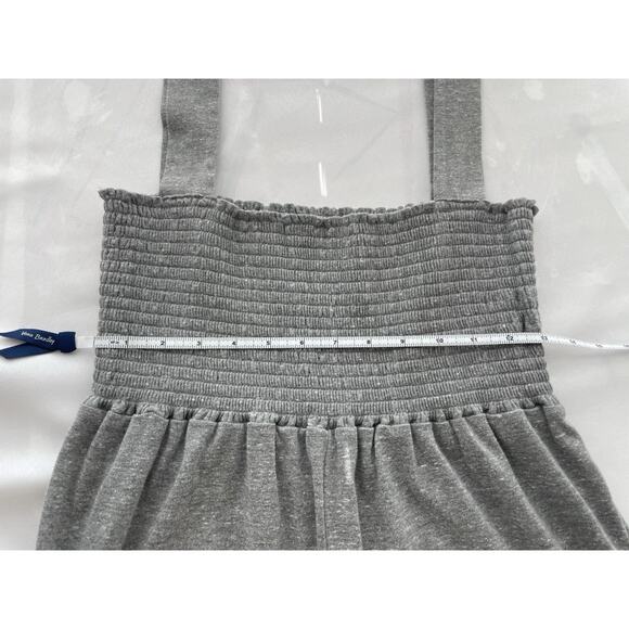 PINK Victoria’s Secret Gray Dreamr Cozy Jumpsuit Loungewear One Piece Sz Medium - Picture 7 of 8